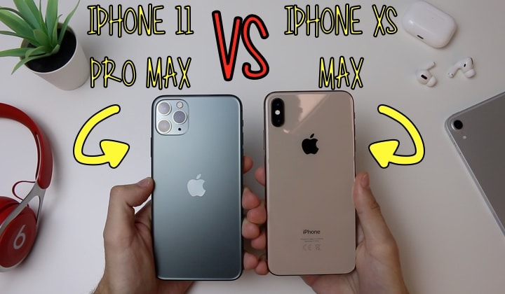 iPhone XS Max, Confronto, iPhone 11 Pro Max