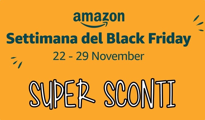 Black Friday, Sconti, Amazon, 22 novembre 2019