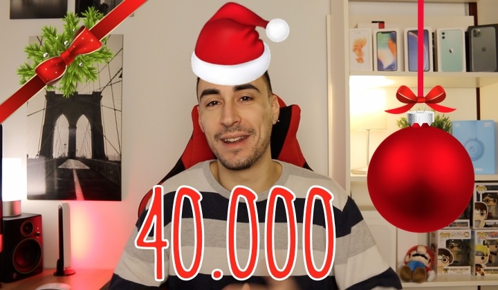 Buon Natale Youtube.Speciale 40 000 Iscritti Natalizio Vlog