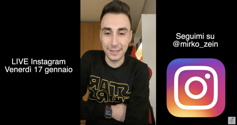 Instagram LIVE, 17 gennaio 2020, Apple