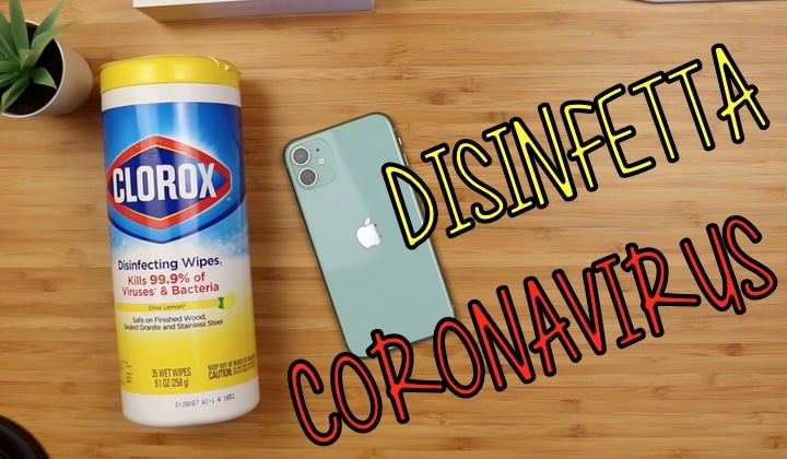 Coronavirus, Disinfettare, iPhone, Smartphone