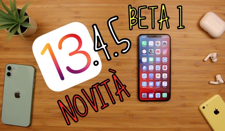 iOS 13, iOS 13.4.5 Beta 1, Novità