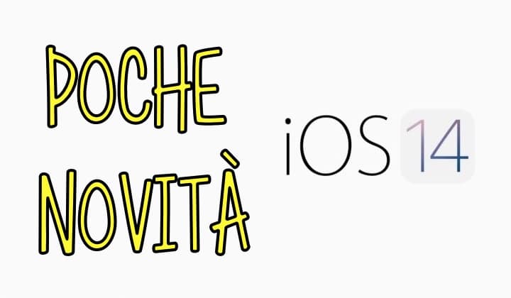 iOS 14, Poche, Novità