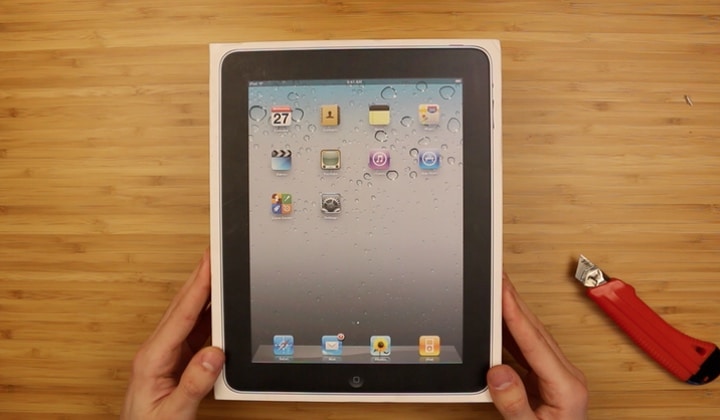 Unboxing, iPad 1, 20 marzo 2020