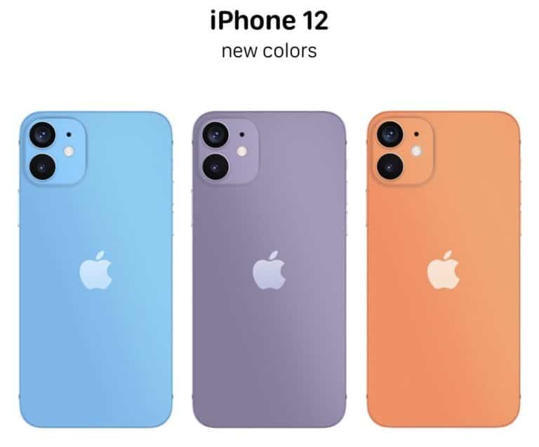 iPhone 12, Nuovi, Colori, 2020