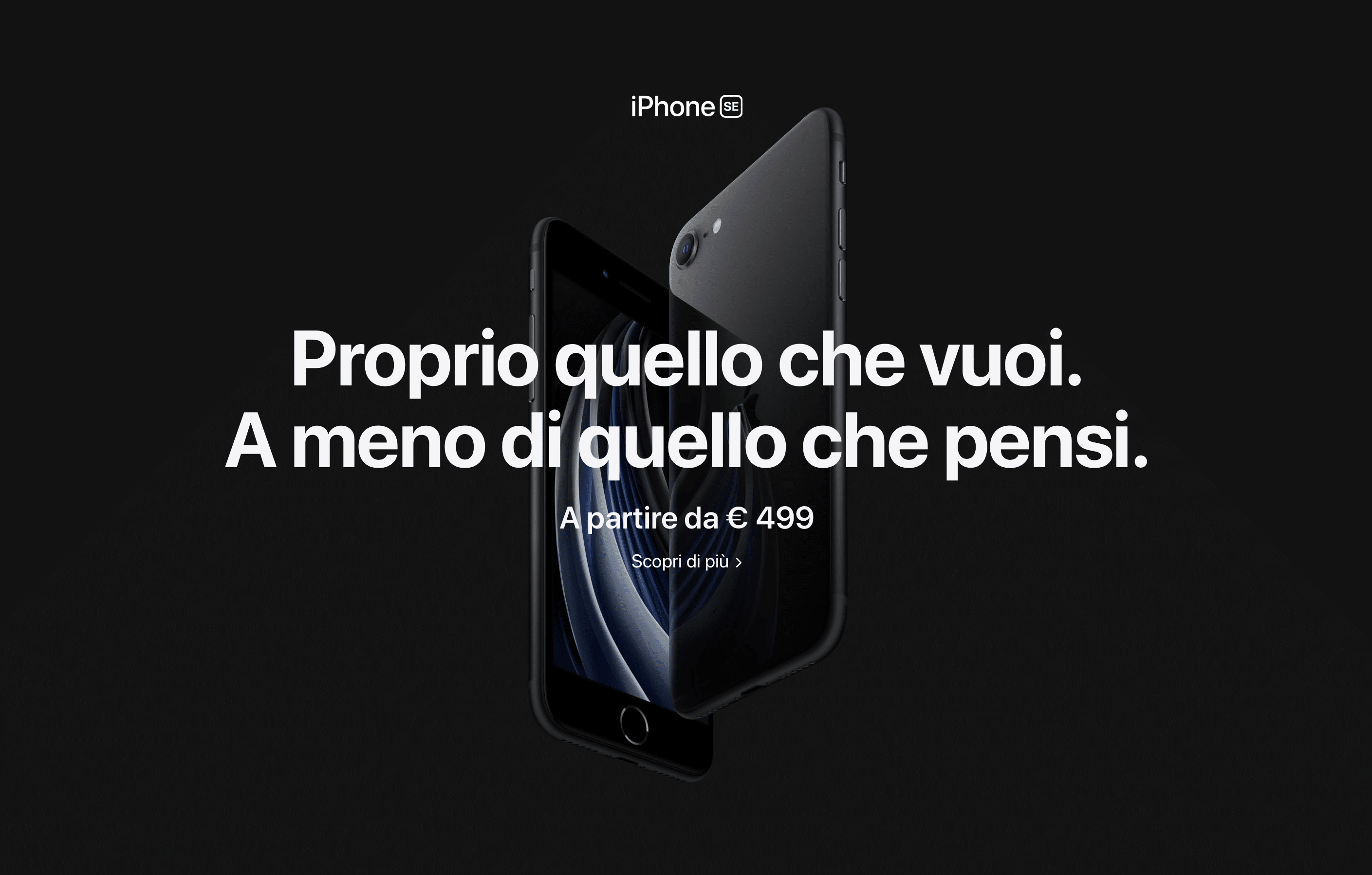 iPhone SE 2020, Preordine, Italia
