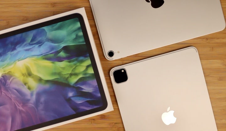 iPad Pro 2020, Confronto, iPad Pro 2018