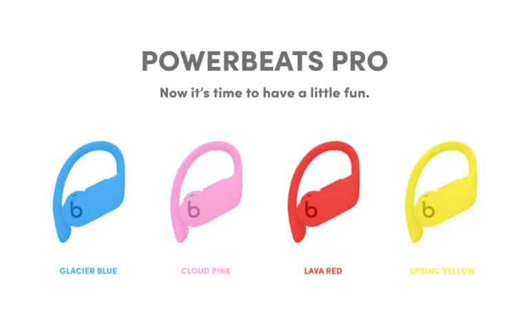 Powerbeats Pro 2020, Immagini, Nuovi, Colori