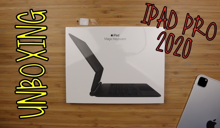 Unboxing, Magic Keyboard, iPad Pro 2020