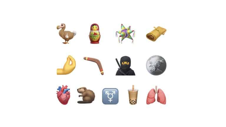 iOS 14, Anteprima, Emoji