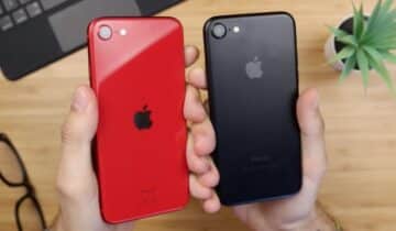 iPhone SE 2020, Confronto, iPhone 7