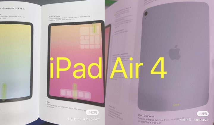 iPad Air 4, Anteprima, Immagini, Confezione