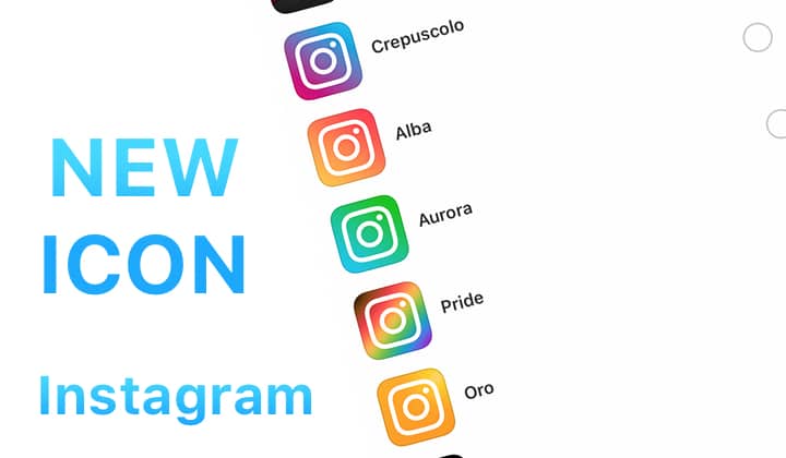 Instagram, Guida, Impostare, Icone, Colorate, App