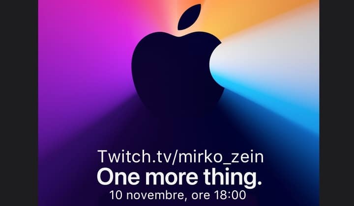 Apple Event, Diretta, 10 novembre 2020, Apple Silicon, Mac