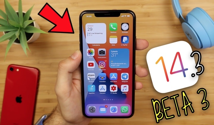 iOS 14, iOS 14.3 Beta 3, Novità