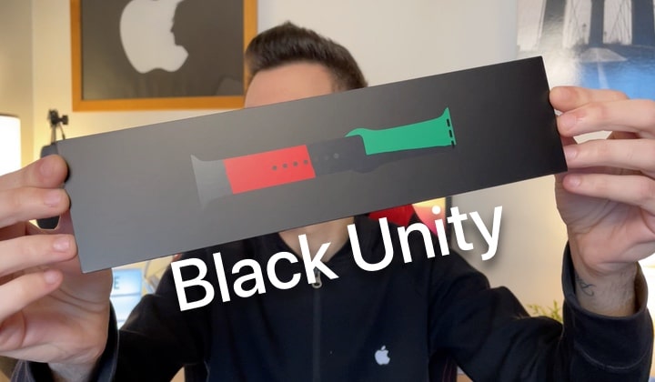 Unboxing, Cinturino, Apple Watch, Black Unity