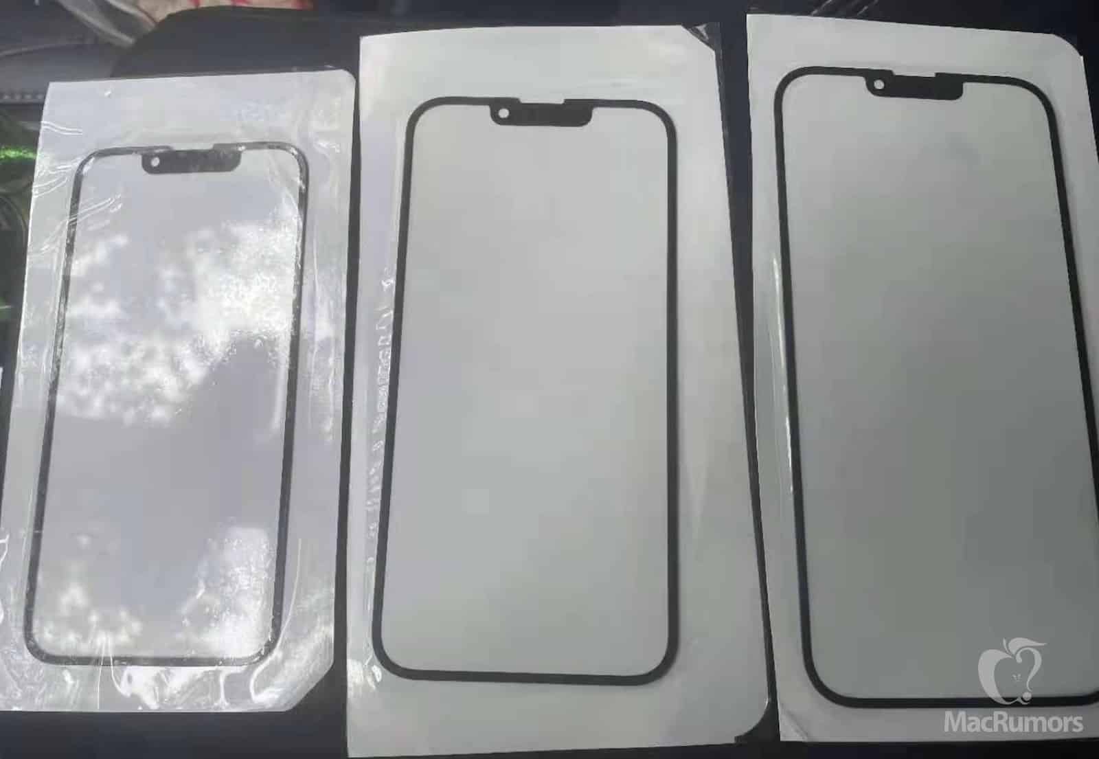 iPhone 13, Anteprima, Notch