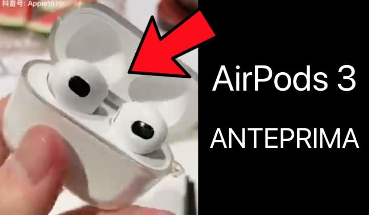 AirPods 3, Anteprima, Video
