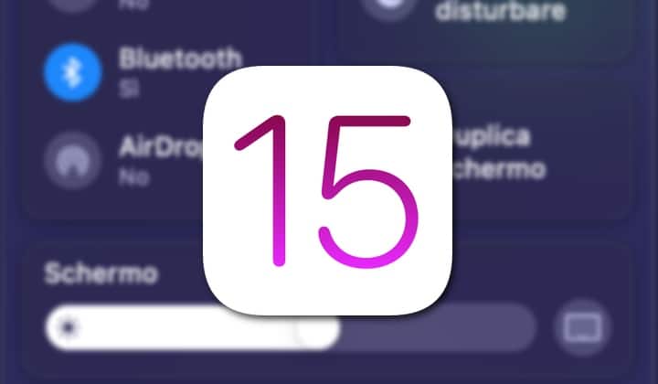 iOS 15, Centro di Controllo, iPhone 13
