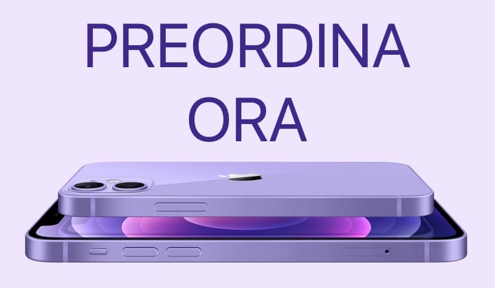 iPhone 12, Preordine, Viola, iPhone 12 mini