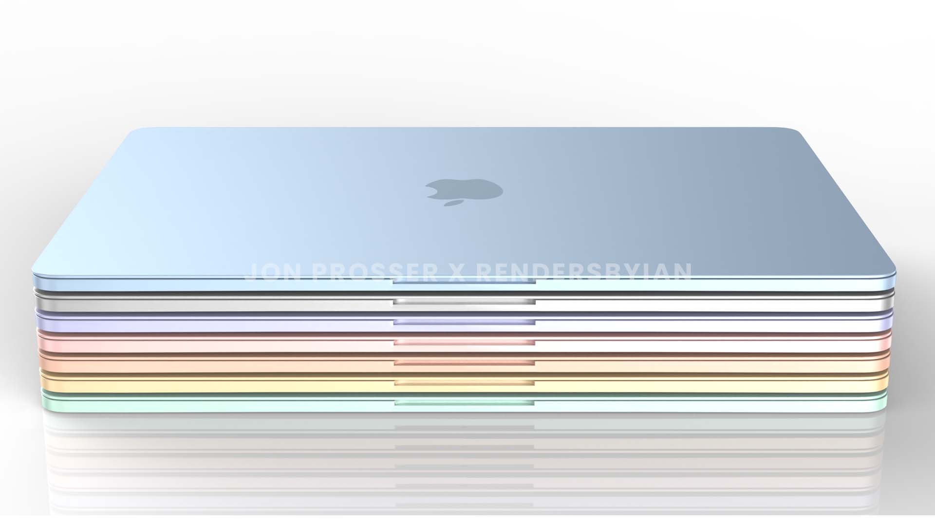 MacBook Air 2021, Anteprima, Colori