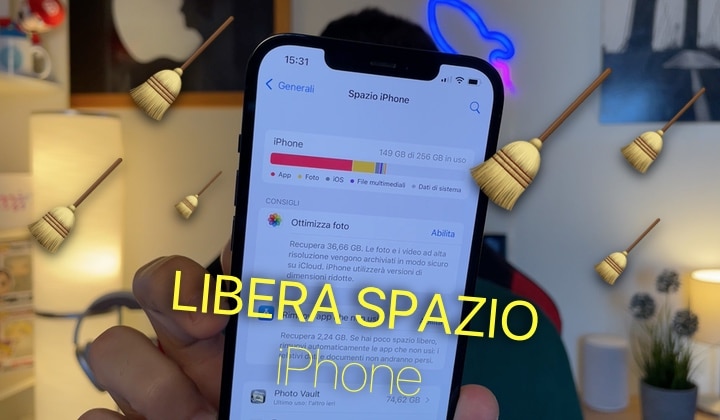 Libera, Pulisci, Svuota, Spazio, Memoria, iPhone