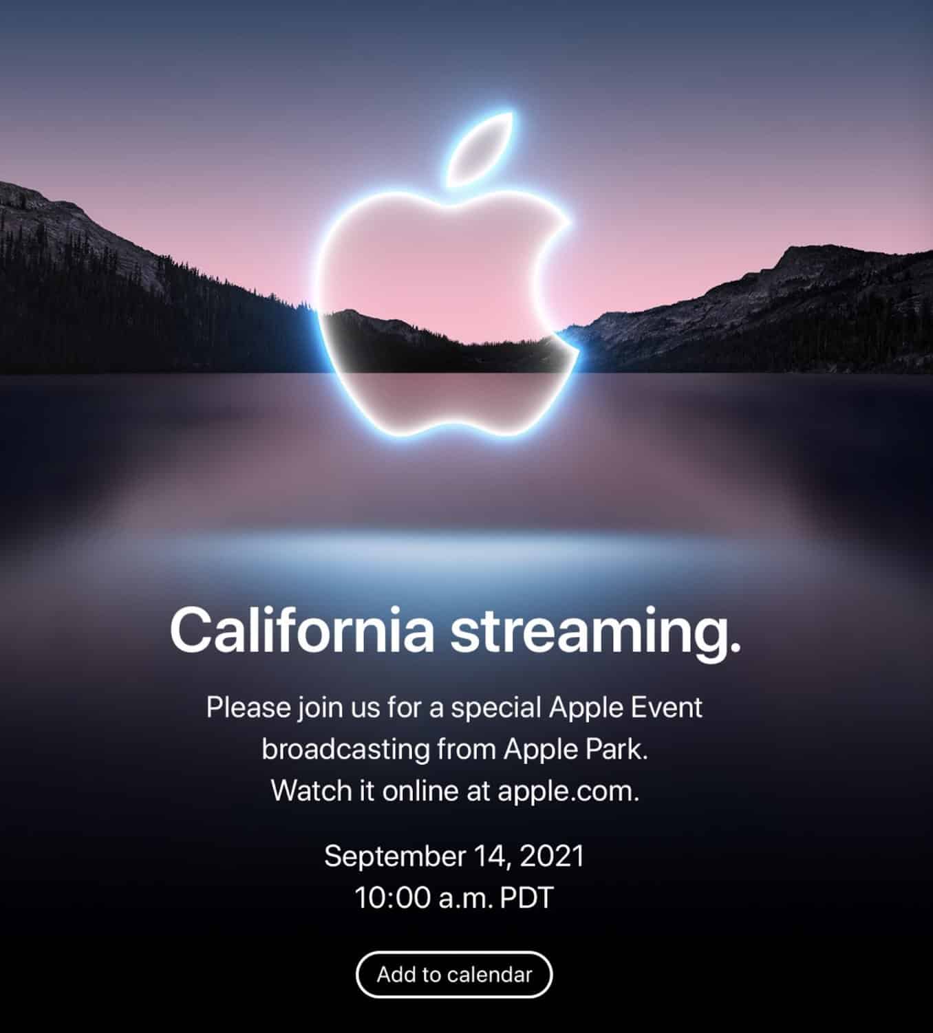 Apple Event, iPhone 13, 14 settembre 2021