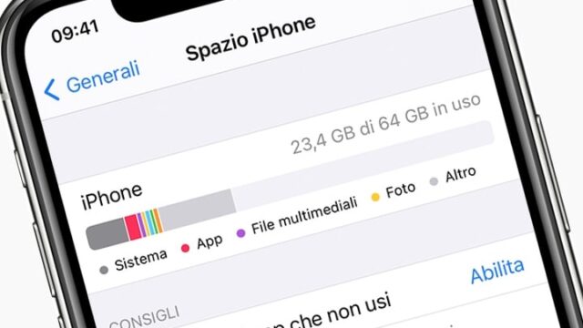 Liberare, Spazio, iPhone, Altro, Sistema