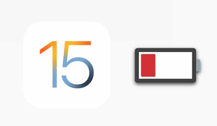 iOS 15, Bug, Durata, Batteria