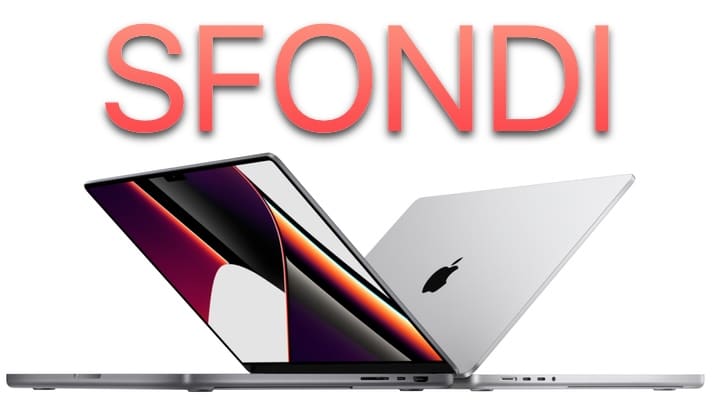MacBook Pro 2021: Ecco il DOWNLOAD degli SFONDI