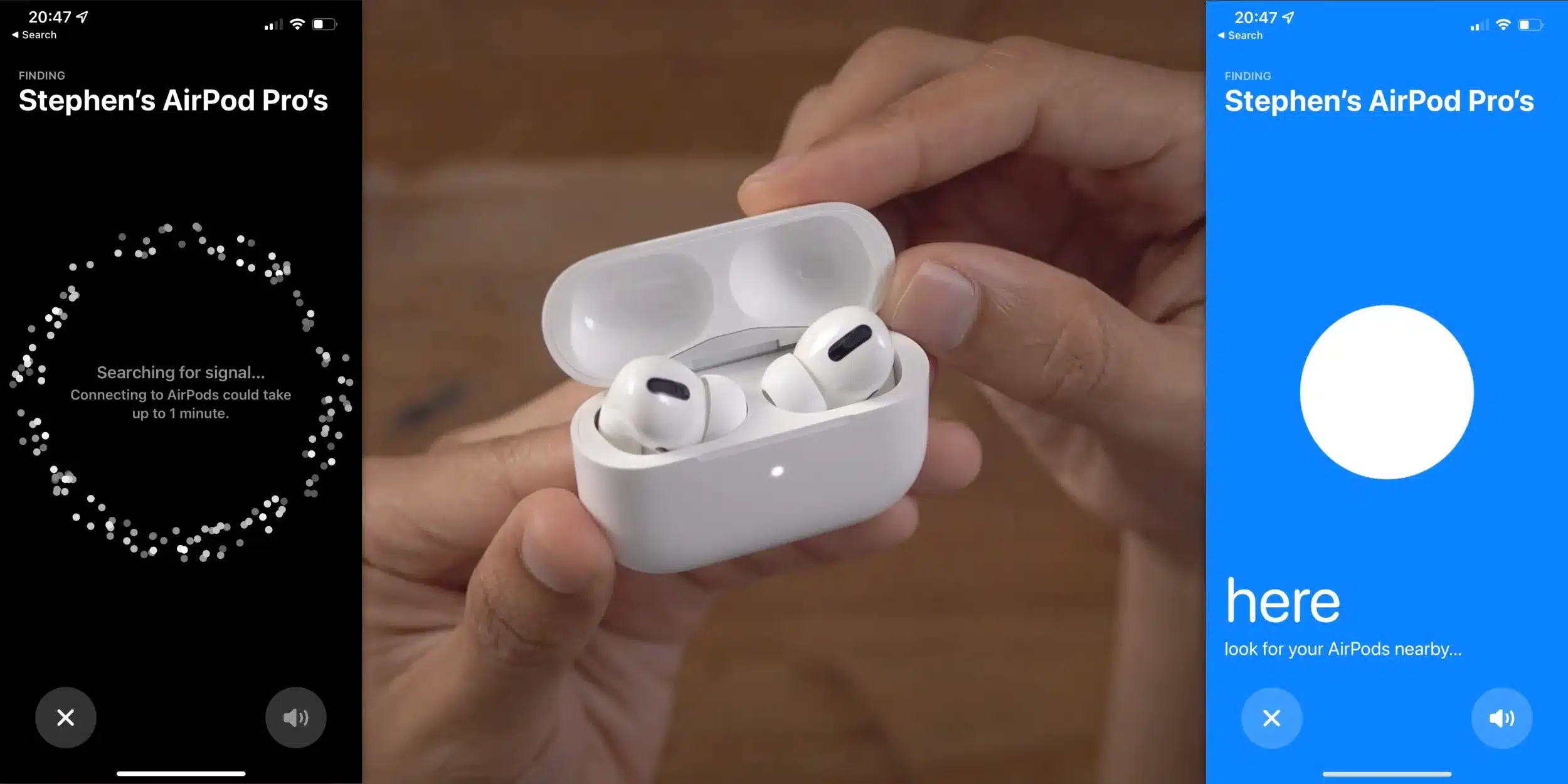 AirPods Pro, Ritrovare, Dov'è, AirPods Max