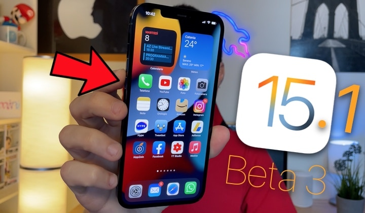 iOS 15, iOS 15.1 Beta 3, Novità