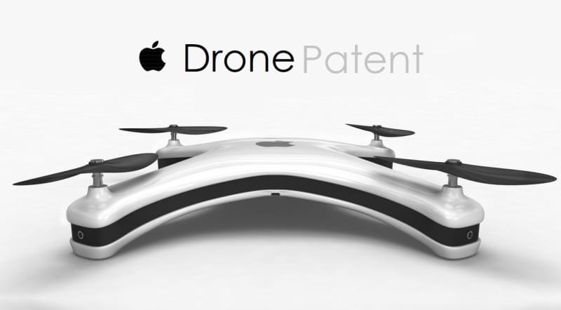 Apple Drone, Nascosto, Brevetto