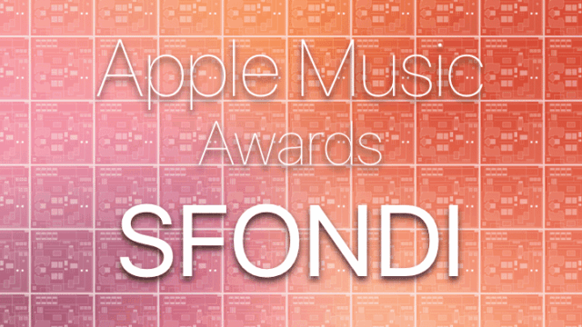 Sfondi, Apple Music, Awards