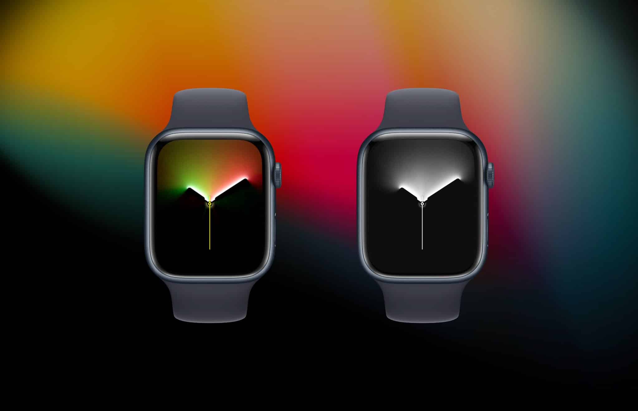 Apple Watch, Quadrante, Luci dell'unità, Watch Face, 2022