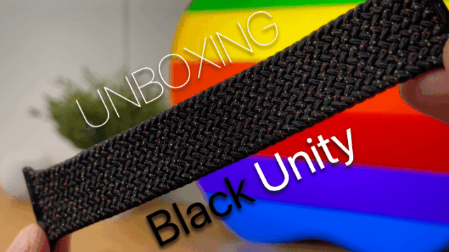 Unboxing, Cinturino, Apple Watch, Black Unity