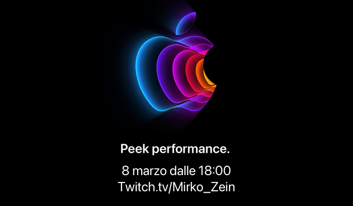 Apple Event, Diretta, 8 marzo 2022