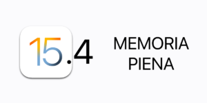iOS 15, iOS 15.4, Memoria, Piena
