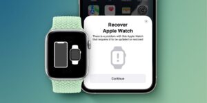 iOS 15, iOS 15.4, Ripristino, Apple Watch