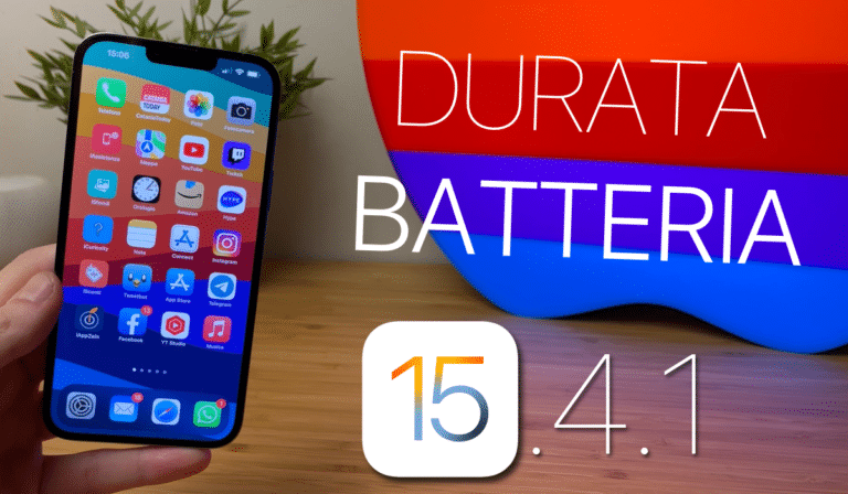 iOS 15, iOS 15.4.1, Durata, Batteria