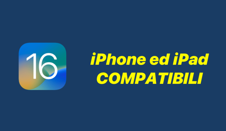 iOS 16, Compatibilità, iPhone, iPad