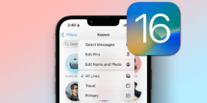 iOS 16, iOS 16 Beta 2, SMS, Filtro, SIM