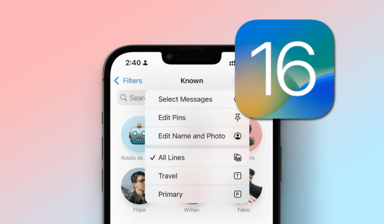 iOS 16, iOS 16 Beta 2, SMS, Filtro, SIM