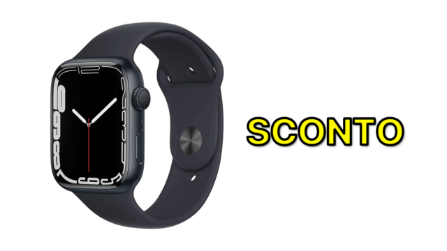 Apple Watch Series 7 a SOLI 379,99€ (POCHI RIMASTI)