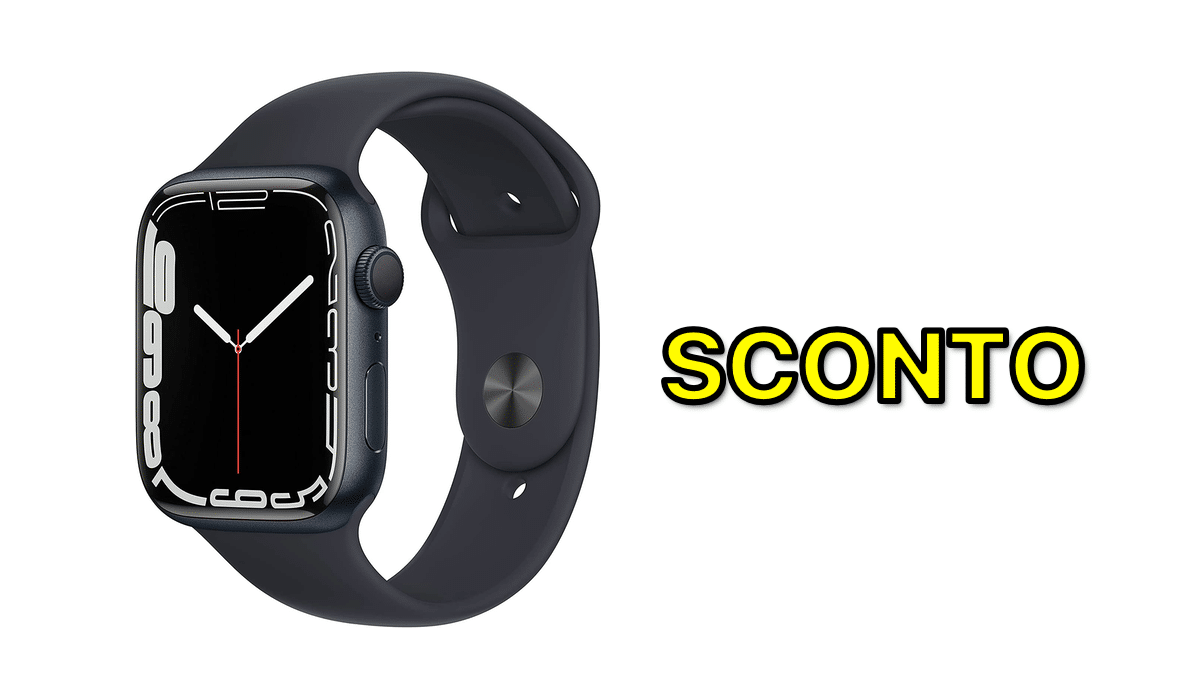 Apple Watch Series 7 | 60€ di SCONTO (POCHI RIMASTI)