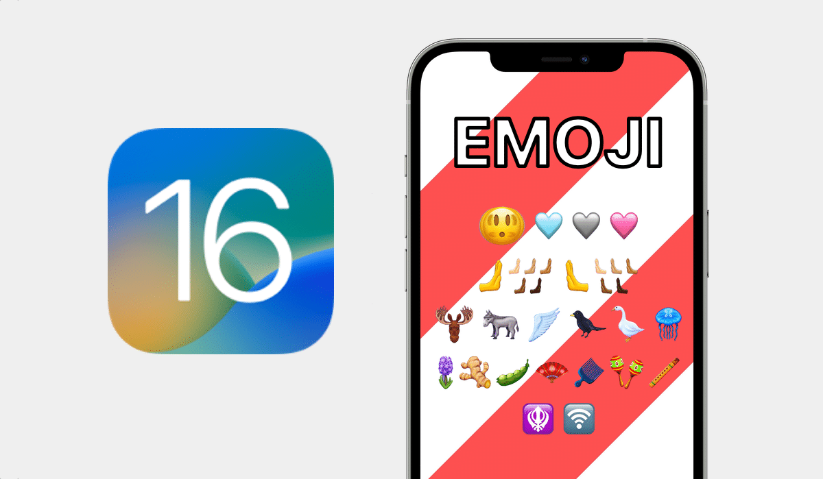 iOS 16 Emoji 2023 iPhone