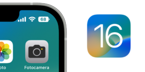 iOS 16, iOS 16 Beta 4, Percentuale, Batteria
