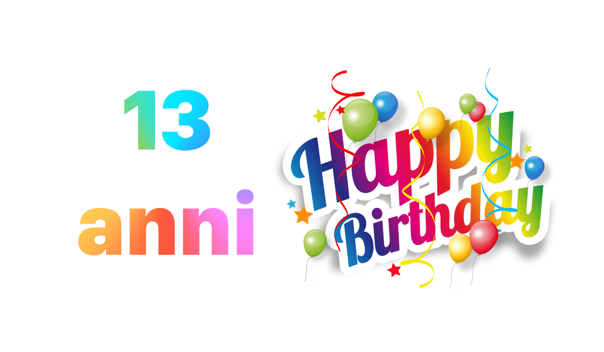 TANTI AUGURI AppleZein, che oggi compie 13 anni