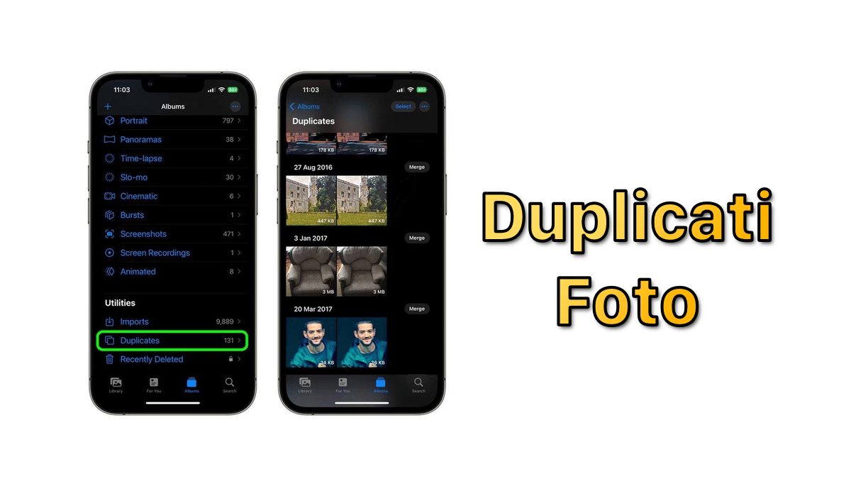 iOS 16, Duplicati, Foto, Spariti, Rimossi