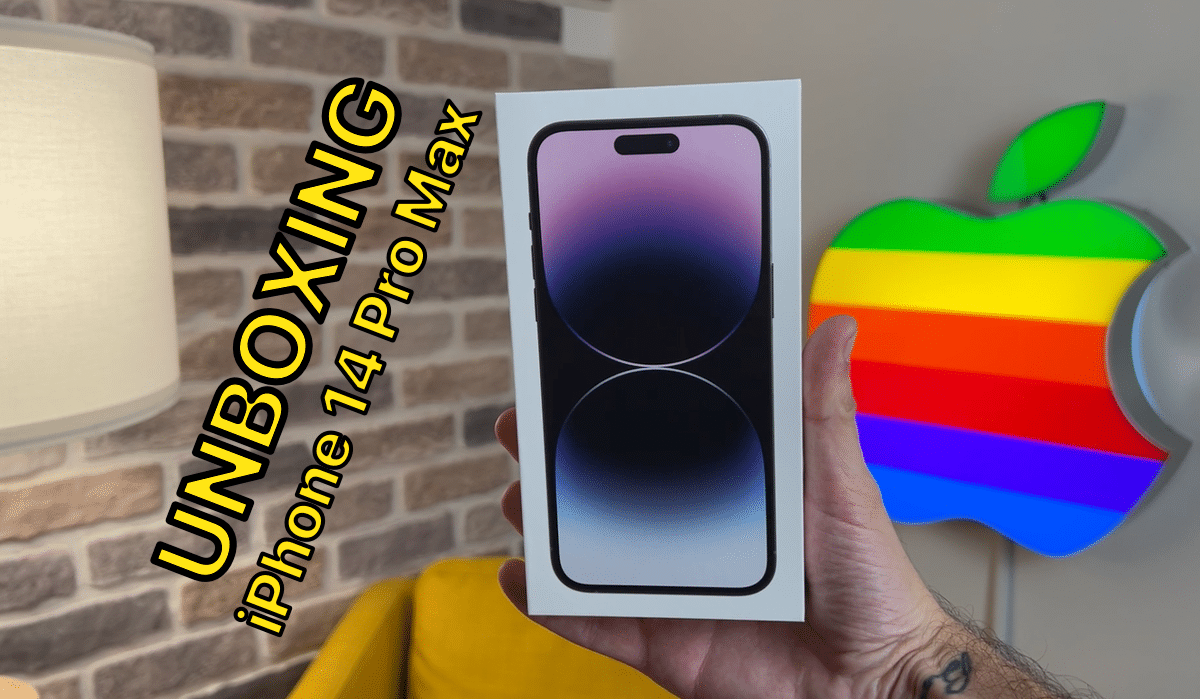 iPhone 14 Pro Max, Unboxing